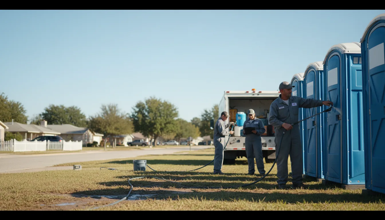 Long-Term Portable Toilet Rental in Bern, KS near me